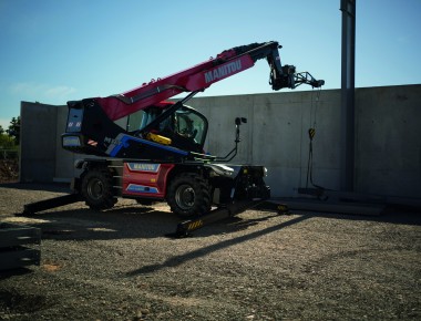 Focus sur la MRTe de Manitou : Le chariot télescopique électrique !