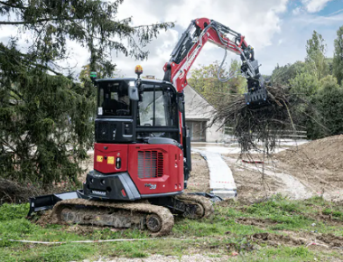 Focus sur la mini-pelle Yanmar Vio 38-7